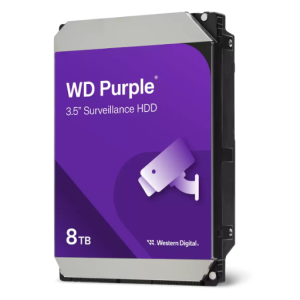 דיסק קשיח פנימי לנייח WD 8TB Purple 5400rpm 256MB 3.5 SATA III