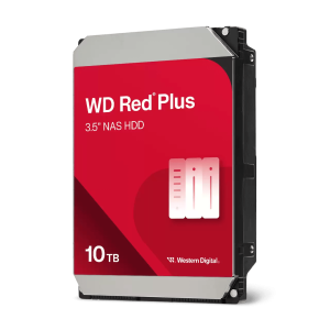 דיסק פנימי WD Red Plus NAS 10TB HDD 5400RPM 256MB Cache SATA III