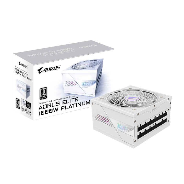 Gigabyte AE1000PM PG5 V2 ICE 1000W PCIE 5.0 ATX 0 PLUS PLATINUM