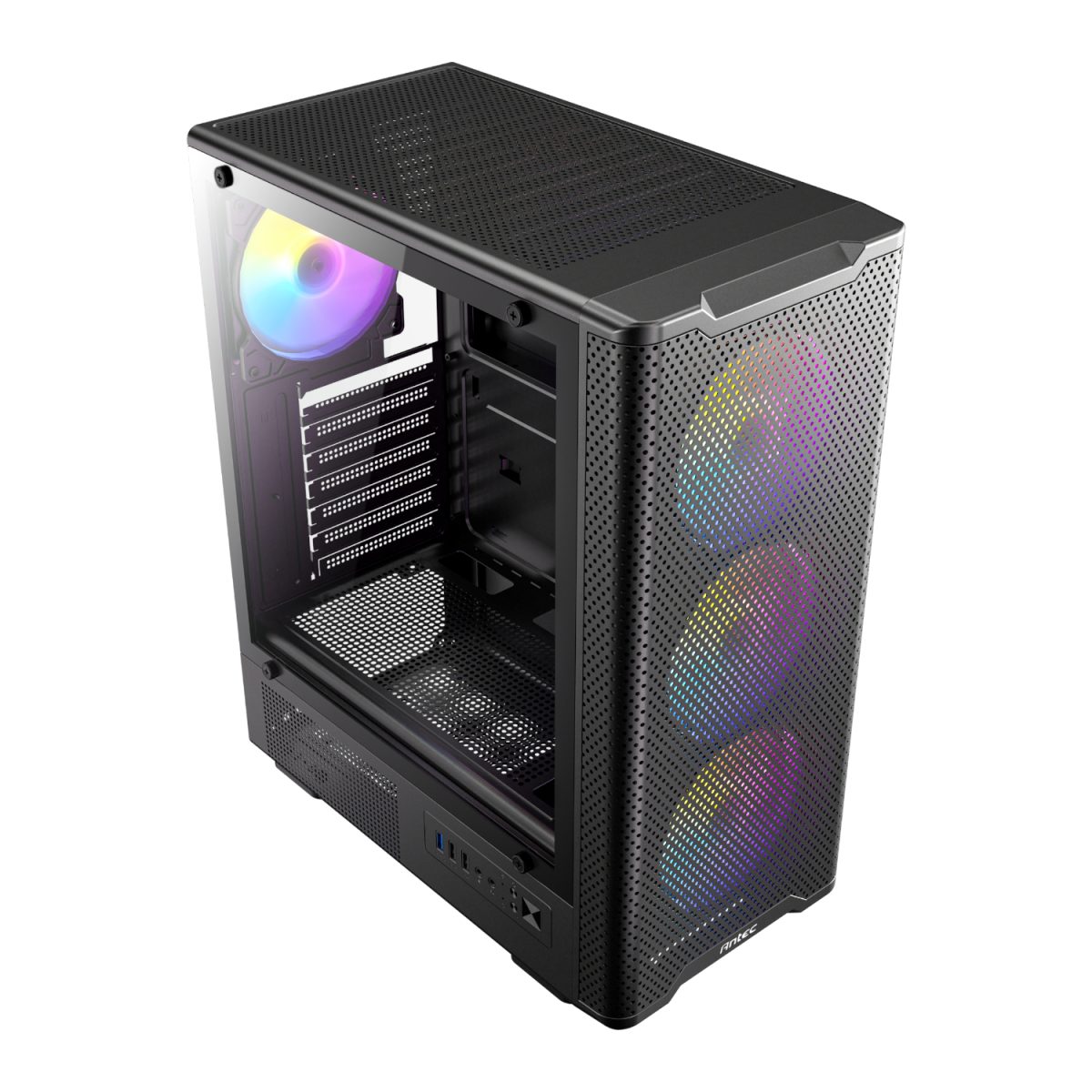 מארז Antec VX310 ARGB ATX Mid-Tower Tempered Glass 4x120mm Fans
