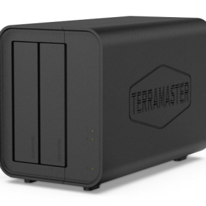 שרת אחסון Terramaster F2-212 2-BAY NAS 1619B 1GB 1GbE