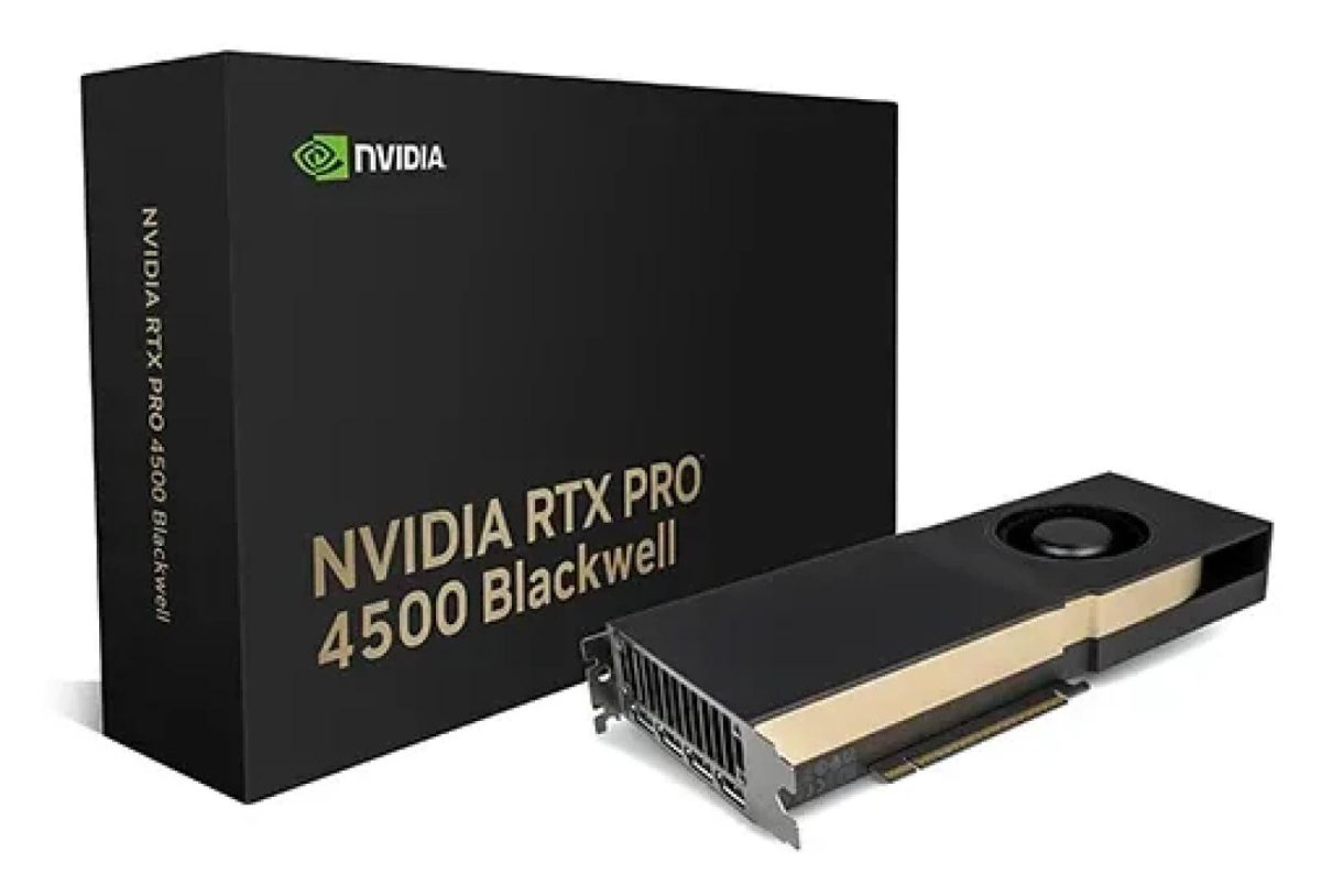 כרטיס מסך NVIDIA RTX PRO 4500 Blackwell 32GB GDDR7 ECC