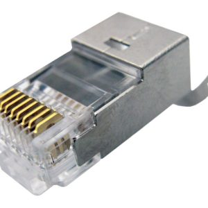 תקע זכר מסוכך לכבלי רשת FTP male Connector RJ-45 Cat 7