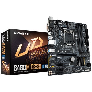 לוח אם מתוקן למעבדי אינטל דור 10 GIGABYTE B460M DS3H