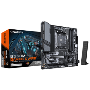 לוח Gigabyte B550M GAMING X WIFI6 AM4 DDR4 Micro-ATX
