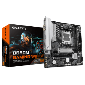 לוח אם Gigabyte B650M Gaming WIFI 6E 1.4 AM5 DDR5 Micro-ATX