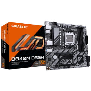 לוח אם Gigabyte B840M DS3H for AMD AM5 DDR5 HDMI DP