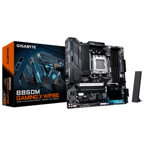 לוח אם GIGABYTE B850M GAMING X WIFI6E 1.1 M-ATX DDR5 AM5 2.5GBE