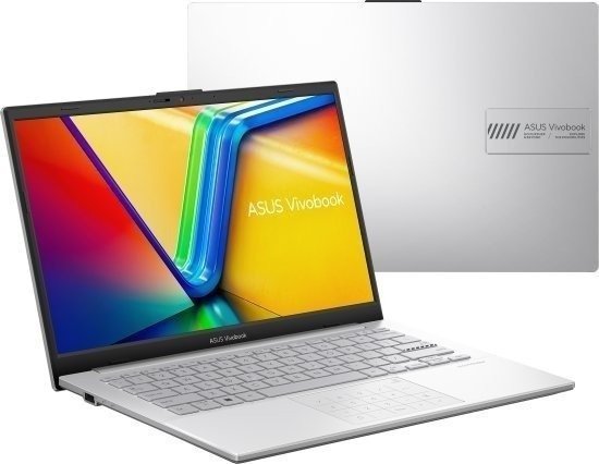 מחשב נייד Asus VivoBook GO 14 Intel N150 8GB 256UFS DOS Silver