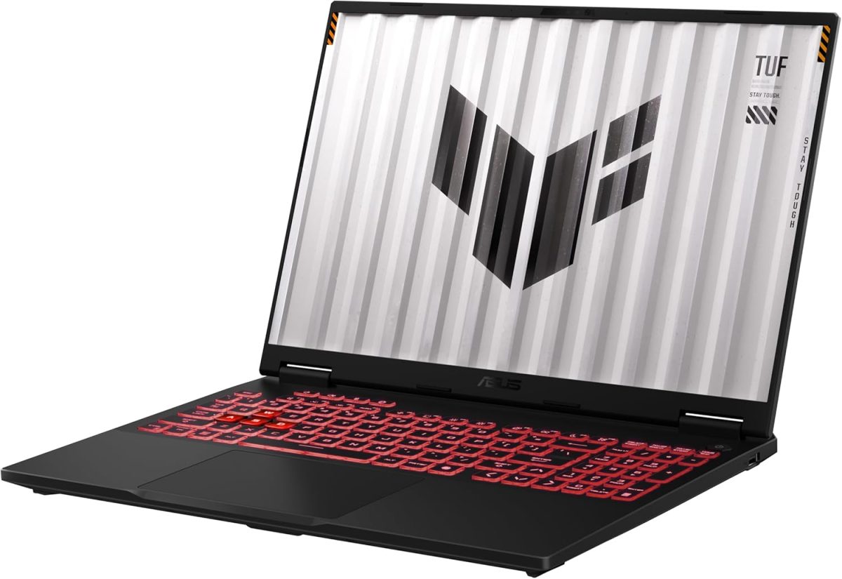 מחשב נייד ASUS TUF GAMING A16 R9-8940HX 32GB 2TB NVME RTX 5060 3Y