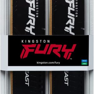 זכרון לנייח Kingston Fury Beast 32GB 2X16 DDR5 6800Mhz C34