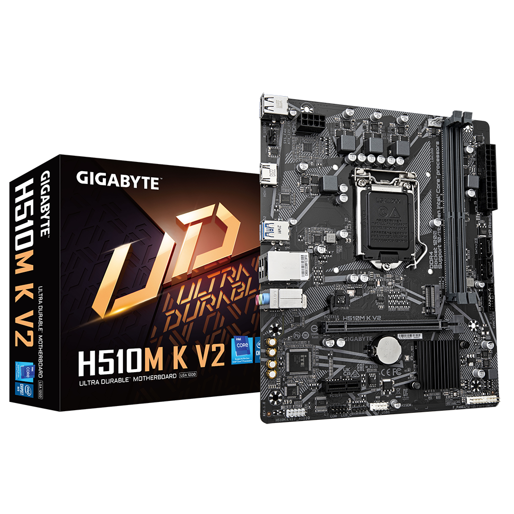 לוח מתוקן 11/10 Gigabyte H510M K V2 DDR4 HDMI