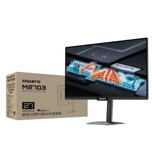 מסך גיימינג Gigabyte M27Q3 2K 1Ms SS IPS 320Hz KVM G-Sync