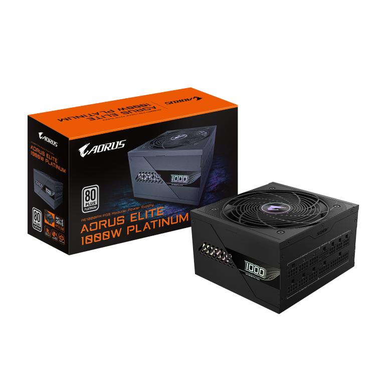 ספק כוח AORUS ELITE P1000W 80 Plus Platinum Modular PCIe 5.1