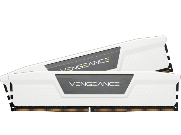 ז. לנייח CORSAIR VENGEANCE 32GB 2X16 DDR5 6000Mhz C36 WHITE