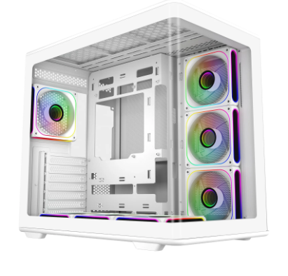 מארז Cooler Master Elite 600 ATX mid-tower USB-C Airflow White