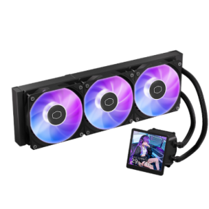 קירור נוזלי משולש Cooler Master MasterLiquid Core LCD 360 4-inch