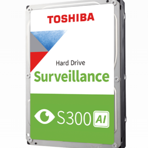 דיסק פנימי למצלמות TOSHIBA S300 AI 10TB 7200RPM 512MB