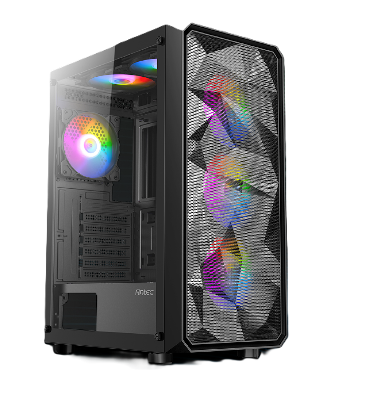 מחשב AX83 ARGB 700W H610M I5-12400F 8GB 500GB NVMe RTX3050
