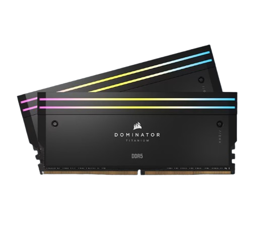 זכרון לנייח Corsair Dominator RGB 32GB 2X16 DDR5 6000MHz C30