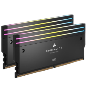 זכרון לנייח Corsair Dominator RGB 32GB 2X16 DDR5 6400MHz C32