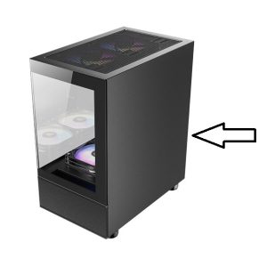 צד ימין למארז שחור ANTEC CX200M