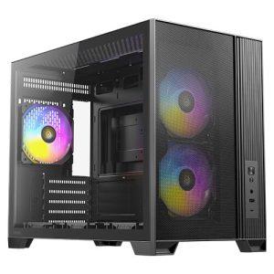 מארז Antec Flux M Mid Tower Micro-ATX ARGB Type-C 3.2