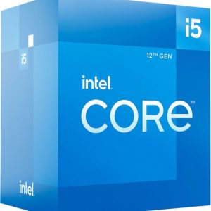 מעבד אינטל דור 12 INTEL I5-12400 BOX+Fan 6CRS 117W LGA1700