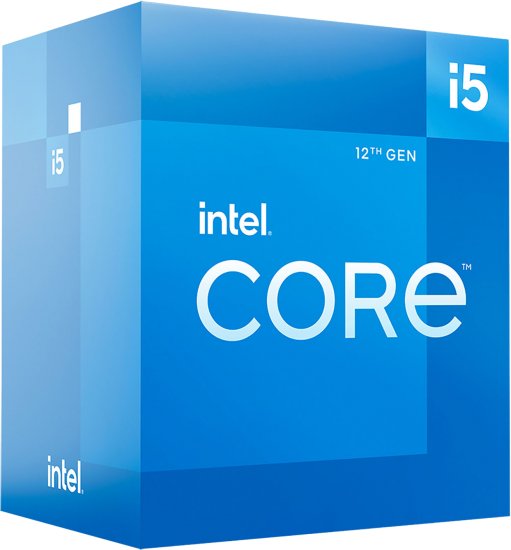 מעבד אינטל דור 12 INTEL I5-12400 BOX+Fan 6CRS 117W LGA1700