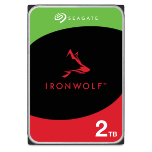 דיסק פנימי Seagate IronWolf 2TB NAS HDD 3.5 5400RPM 256MB Cache