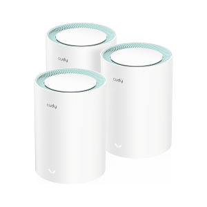 מגביר טווח Cudy M1500 AX1500 MESH WIFI6 System 3 pack