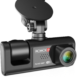 מצלמת רכב דו כיוונית PROVISION T2 Dual FHD WIFI CAMERA