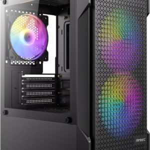 מארז Antec VX100M ARGB 3X ARGB 120mm Fan Micro-ATX Mini Tower