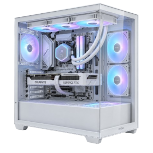 מחשב נייח CX300 ARGB 750W B850M WIFI R5 7500X3D 32GB 1TB 5060 ICE